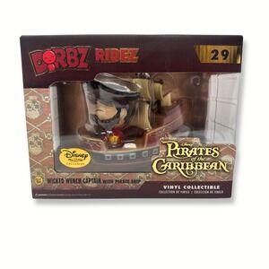 Funko Dorbz Ridez 29 Wicked Wench Captain Pirate Ship Disney Treasures Exclusive